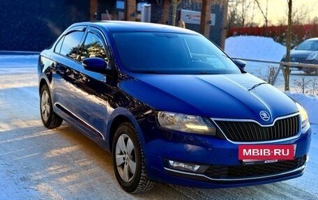 Skoda Rapid I, 2017 год, 1 280 000 рублей, 22 фотография