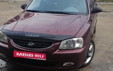 Hyundai Accent II, 2008 год, 500 000 рублей, 1 фотография