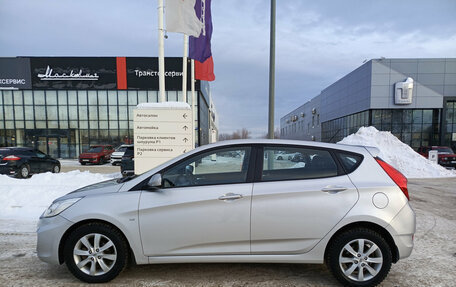 Hyundai Solaris II рестайлинг, 2013 год, 800 000 рублей, 10 фотография