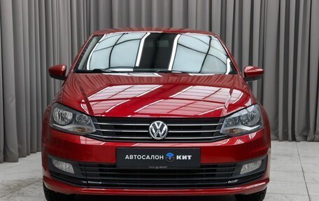 Volkswagen Polo VI (EU Market), 2016 год, 1 399 000 рублей, 2 фотография