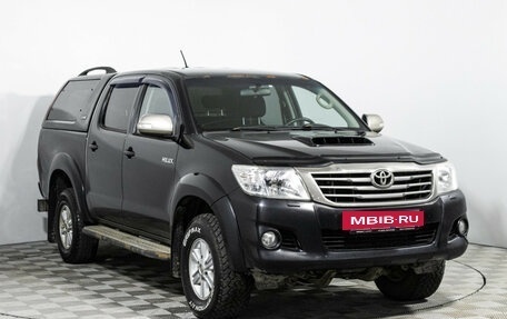 Toyota Hilux VII, 2014 год, 1 399 585 рублей, 3 фотография