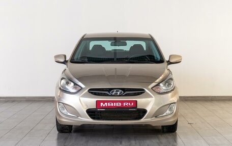 Hyundai Solaris II рестайлинг, 2012 год, 819 000 рублей, 3 фотография