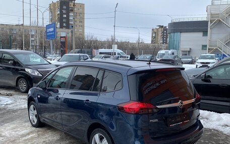 Opel Zafira C рестайлинг, 2012 год, 1 063 000 рублей, 4 фотография