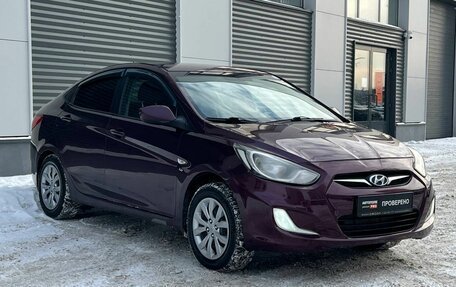 Hyundai Solaris II рестайлинг, 2012 год, 595 000 рублей, 2 фотография