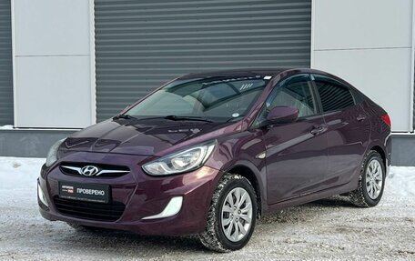 Hyundai Solaris II рестайлинг, 2012 год, 595 000 рублей, 6 фотография