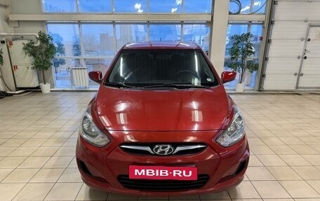 Hyundai Solaris II рестайлинг, 2013 год, 896 000 рублей, 3 фотография