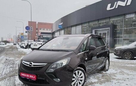 Opel Zafira C рестайлинг, 2013 год, 1 065 330 рублей, 1 фотография