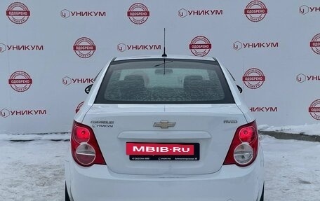 Chevrolet Aveo III, 2012 год, 699 000 рублей, 4 фотография