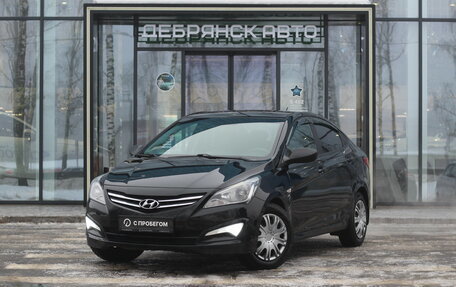 Hyundai Solaris II рестайлинг, 2014 год, 950 000 рублей, 2 фотография