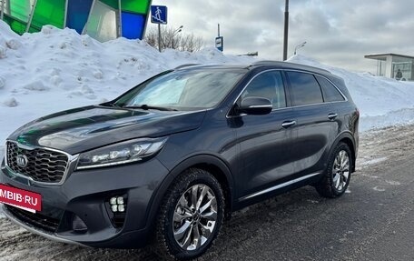 KIA Sorento III Prime рестайлинг, 2019 год, 2 369 000 рублей, 2 фотография