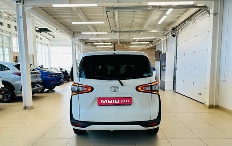 Toyota Sienta II, 2018 год, 1 749 900 рублей, 5 фотография