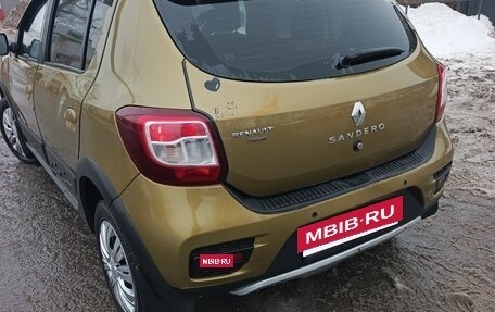 Renault Sandero II рестайлинг, 2017 год, 800 000 рублей, 13 фотография