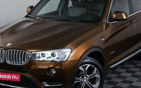 BMW X3, 2017 год, 3 067 000 рублей, 24 фотография