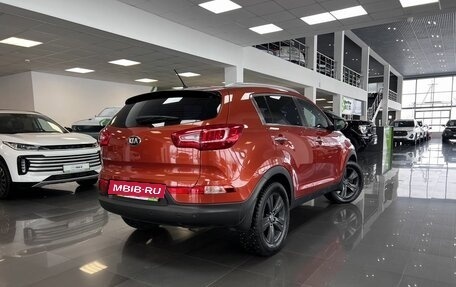 KIA Sportage III, 2013 год, 1 495 000 рублей, 2 фотография