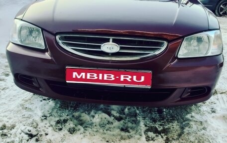 Hyundai Accent II, 2007 год, 410 000 рублей, 1 фотография