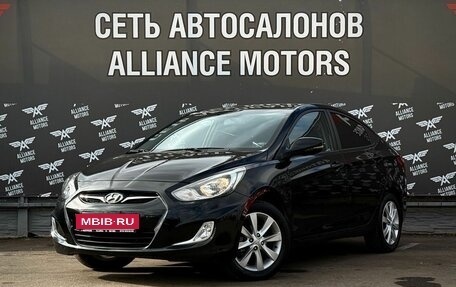 Hyundai Solaris II рестайлинг, 2011 год, 795 000 рублей, 3 фотография