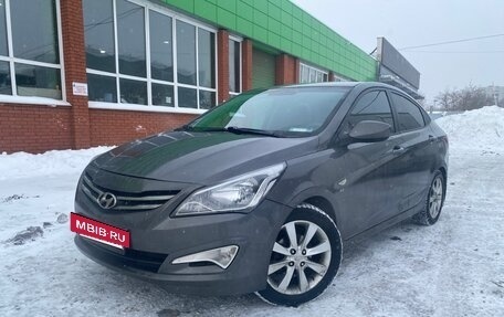 Hyundai Solaris II рестайлинг, 2016 год, 1 150 000 рублей, 18 фотография