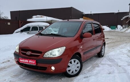 Hyundai Getz I рестайлинг, 2007 год, 439 000 рублей, 1 фотография