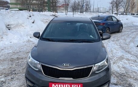 KIA Rio III рестайлинг, 2015 год, 1 020 000 рублей, 2 фотография