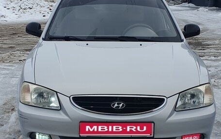 Hyundai Accent II, 2009 год, 425 000 рублей, 1 фотография