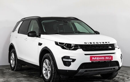 Land Rover Discovery Sport I рестайлинг, 2018 год, 2 299 000 рублей, 3 фотография