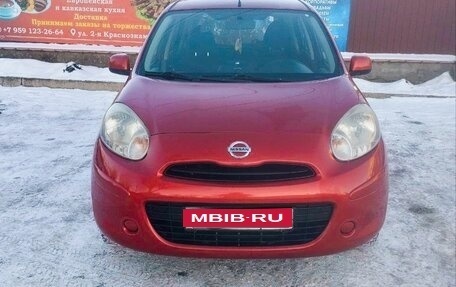 Nissan Micra IV рестайлинг, 2013 год, 1 100 000 рублей, 1 фотография
