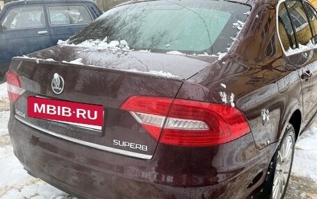 Skoda Superb III рестайлинг, 2013 год, 1 100 000 рублей, 8 фотография