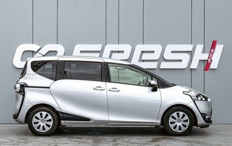 Toyota Sienta II, 2018 год, 1 449 000 рублей, 5 фотография