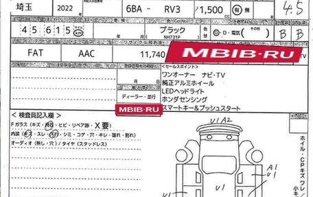 Honda Vezel, 2022 год, 2 000 000 рублей, 11 фотография