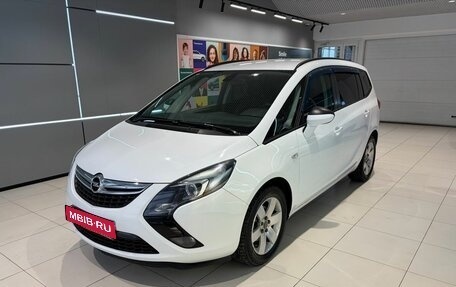 Opel Zafira C рестайлинг, 2012 год, 1 049 000 рублей, 1 фотография