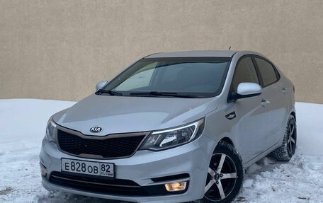 KIA Rio III рестайлинг, 2016 год, 949 000 рублей, 1 фотография