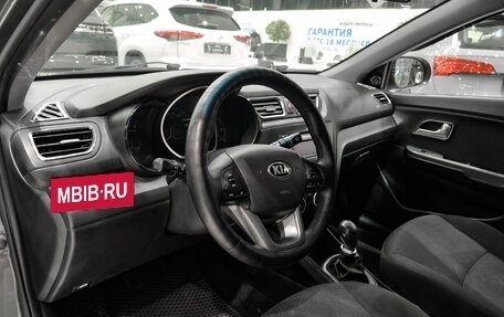 KIA Rio III рестайлинг, 2013 год, 699 000 рублей, 20 фотография