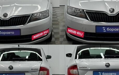 Skoda Rapid I, 2014 год, 780 000 рублей, 9 фотография