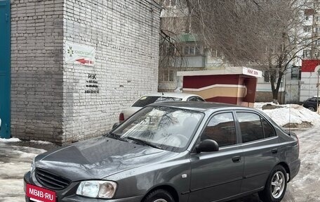 Hyundai Accent II, 2008 год, 395 000 рублей, 2 фотография