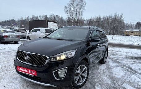 KIA Sorento III Prime рестайлинг, 2017 год, 2 150 000 рублей, 2 фотография
