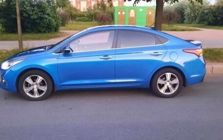 Hyundai Solaris II рестайлинг, 2017 год, 950 000 рублей, 1 фотография