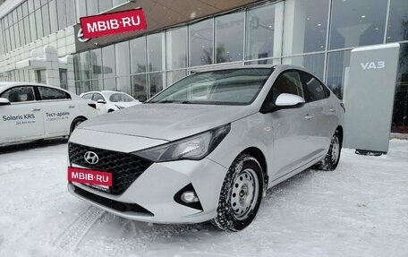 Hyundai Solaris II рестайлинг, 2021 год, 1 415 671 рублей, 3 фотография