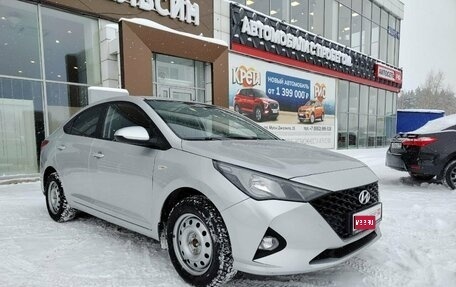 Hyundai Solaris II рестайлинг, 2021 год, 1 415 671 рублей, 5 фотография