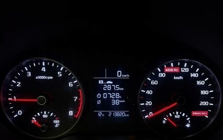 KIA Rio IV, 2017 год, 573 610 рублей, 10 фотография