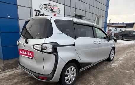 Toyota Sienta II, 2017 год, 1 247 000 рублей, 3 фотография