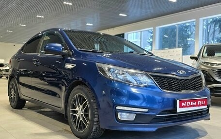 KIA Rio III рестайлинг, 2016 год, 939 000 рублей, 1 фотография