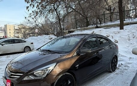 Hyundai Solaris II рестайлинг, 2014 год, 1 200 000 рублей, 2 фотография