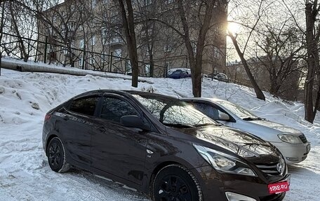 Hyundai Solaris II рестайлинг, 2014 год, 1 200 000 рублей, 3 фотография