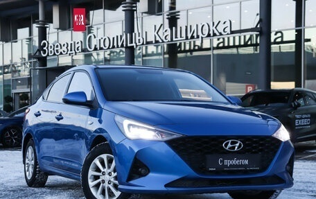 Hyundai Solaris II рестайлинг, 2020 год, 1 200 000 рублей, 18 фотография