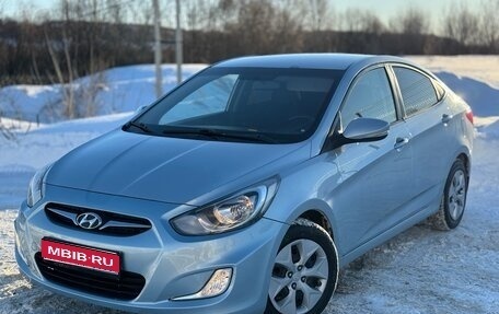 Hyundai Solaris II рестайлинг, 2011 год, 580 000 рублей, 1 фотография