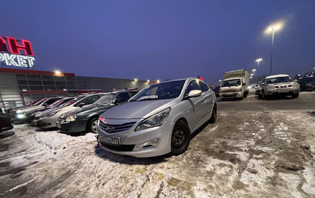 Hyundai Solaris II рестайлинг, 2014 год, 745 000 рублей, 3 фотография