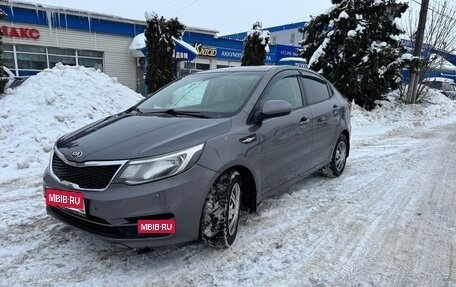 KIA Rio III рестайлинг, 2016 год, 899 000 рублей, 3 фотография