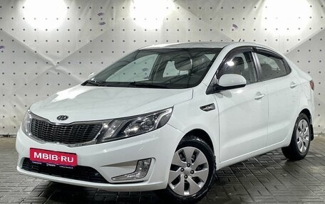 KIA Rio III рестайлинг, 2012 год, 895 000 рублей, 1 фотография