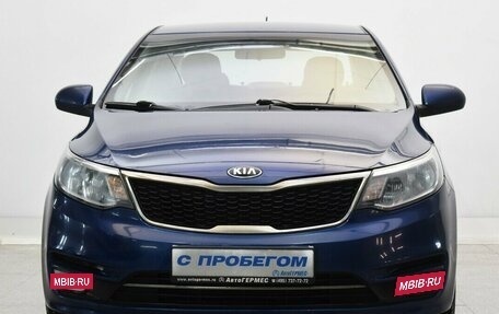 KIA Rio III рестайлинг, 2015 год, 985 000 рублей, 2 фотография