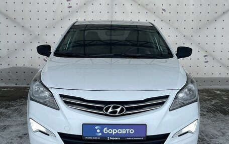 Hyundai Solaris II рестайлинг, 2014 год, 1 055 000 рублей, 3 фотография